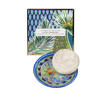 Picture of Santal Cardamome (Sandalwood Cardamom) Soap and Dish Set