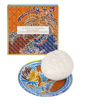Picture of Rose Lavande Soap and Dish Set