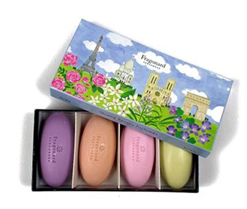 Picture of Fragonard Paris Soap Gift Box 4 x 50g