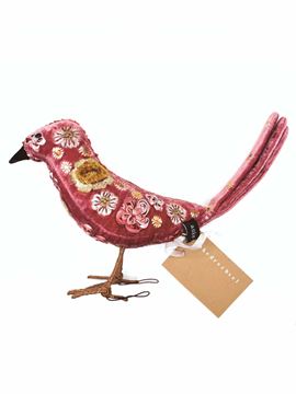 Picture of FLEUR: Pink Quartz Standing Bird (SOLD)