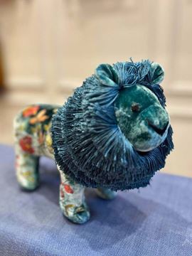 Picture of ABBY: Shaded Indigo Lion (SOLD)