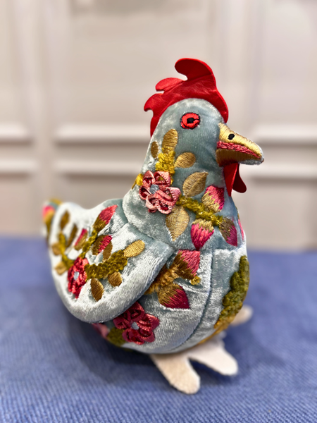 Picture of HOPE: Heavenly Blue Chicken (Small) (SOLD)