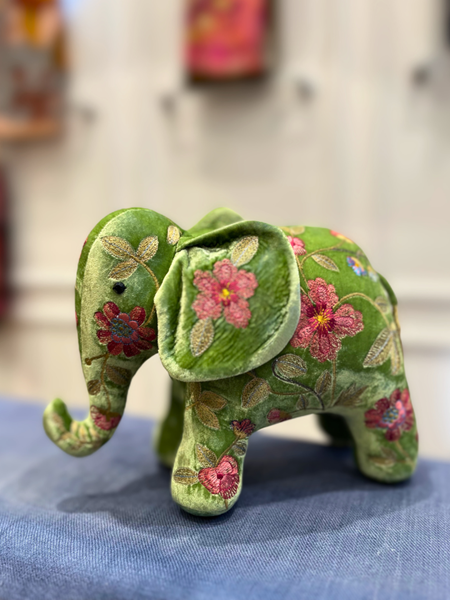 Picture of MEGAN: Emerald Elephant (SOLD)