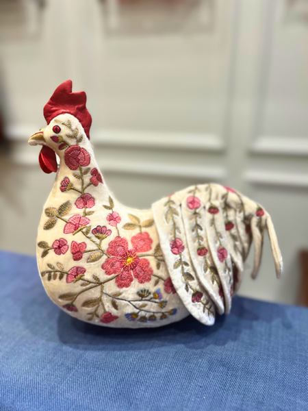 Picture of MEGAN: Ivory Rooster (SOLD)