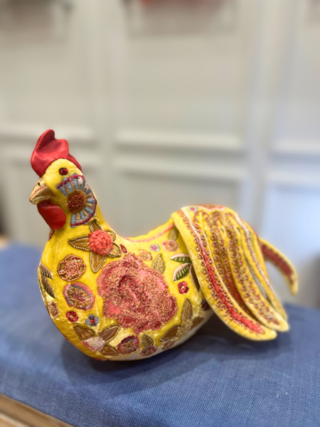 Picture of FLEUR: Citrine Rooster (SOLD)